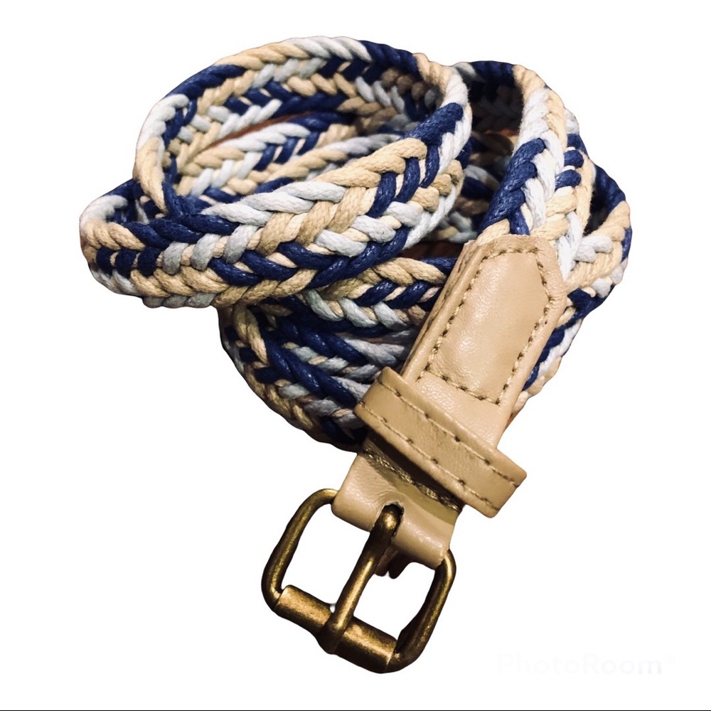 Plus Size Multicolored Braided Belt | Sz. XL